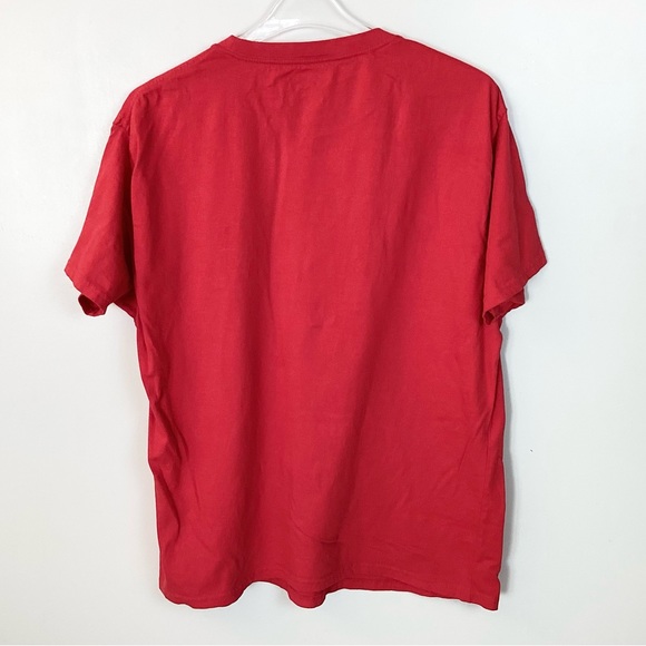 Champion Embroidered Texas Tech Red Raiders Short Sleeve T-Shirt - Red - XL - Picture 3 of 5